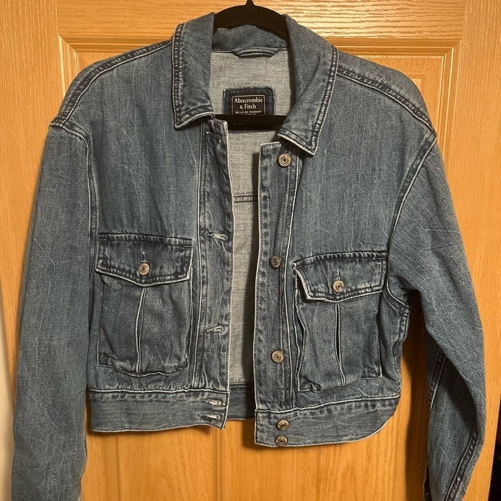 Abercrombie & Fitch Denim Jacket, Size Small